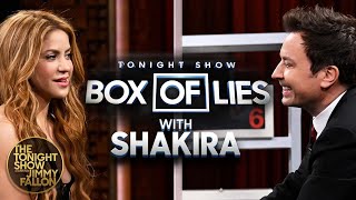 Box of Lies with Shakira | The Tonight Show Starring Jimmy Fallon