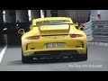 Porsche 991 GT3 - Start Up & Accelerations!