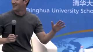 Mark Zuckerberg speaks Chinese - Cut