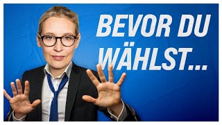 Ist die AfD eine legitime Alternative? - Bevor du wählst...