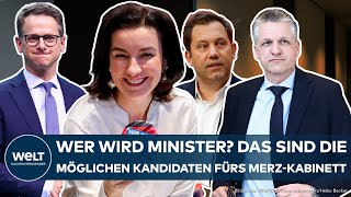 BUNDESTAGSWAHL: Cabinet poker! These are the possible candidates for Friedrich Merz's government