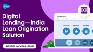 Get to Know the Digital Lending—India Loan Origination Solution | Financial Services Cloud