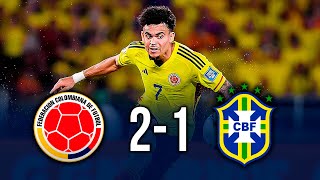 COLOMBIA Vs BRASIL (2-1) l Análisis y opinión del partido l Eliminatorias Sudamericanas