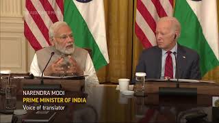 Biden, Modi meet tech CEOs as PM wraps state visit