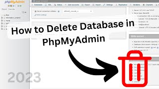How to Delete Database From PhpMyAdmin || #code_camp_bd #php #xampp