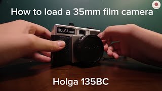 How to load a 35mm film camera? HOLGA 135BC | 菲林上片