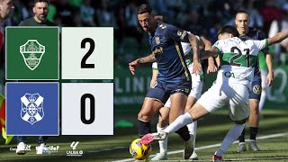 CD Tenerife | Resumen del Elche CF - CD Tenerife (J26. , LALIGA HYPERMOTION 24/25)