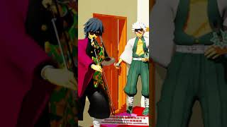 【鬼滅の刃MMD】しのぶさんが居ないと思って家で遊ぶ二人 / When Mom Isn't Home【Demon Slayer / Kimetsu no Yaiba MMD】 #Shorts