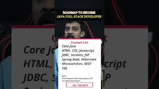 Java full stack developer roadmap #teluguwebguru #javafullstack
