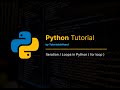 Iteration in Python | for loop in python #pythontutorial #viral
