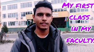 My first class in my faculty. ((ইউনিভারসিটিতে প্রথম ক্লাস))🌚🌝