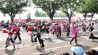 「総踊り♪ここへ!!OIDEN～♪トモじゃん」豊川おいでん祭2019/5/26(日)【郵便局前】