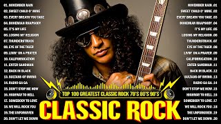 Classic Rock 70s 80s 90s  Album ️🔥 Metallica, Aerosmith, ACDC, Nirvana, Bon Jovi