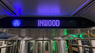 IND 8th Ave Line | R211 A Train Ride From West 4th Street To 59 Street Columbus Circle