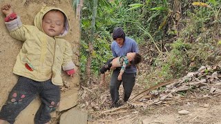 Brother fell in the forest and was fortunately saved by a kind person - Anh Hoang