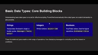 Day 3: PowerShell Variables and Data Types