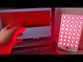 free deep red 670nm light therapy from a computer screen vs gembared vector 670nm led device.