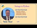 replace() | capitalize() | swapcase() in Strings in Python CBSE