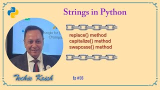 replace() | capitalize() | swapcase() in Strings in Python CBSE