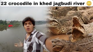 22 crocodile in khed jagbudi river 😳| OMG | Hey kaif | Vlog 209