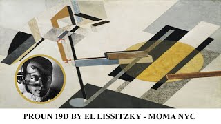 Proun 19D by El Lissitzky - MOMA NYC