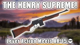 The Henry Supreme - Full Review: Lever Action Meets AR15 in 5.56 NATO!