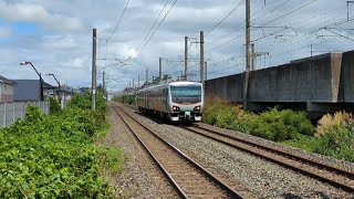 快速さんりくトレイン釜石（9590D～9621D）紫波中央駅通過