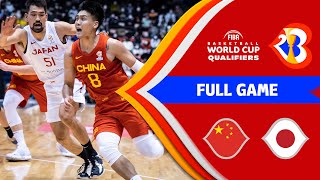 China v Japan | Full Game - FIBA Basketball World Cup 2023 - Asian Qualifiers
