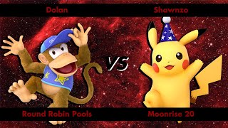 Dolan (Diddy Kong) vs Shawnzo (Pikachu) - Round Robin Pools Moonrise 20