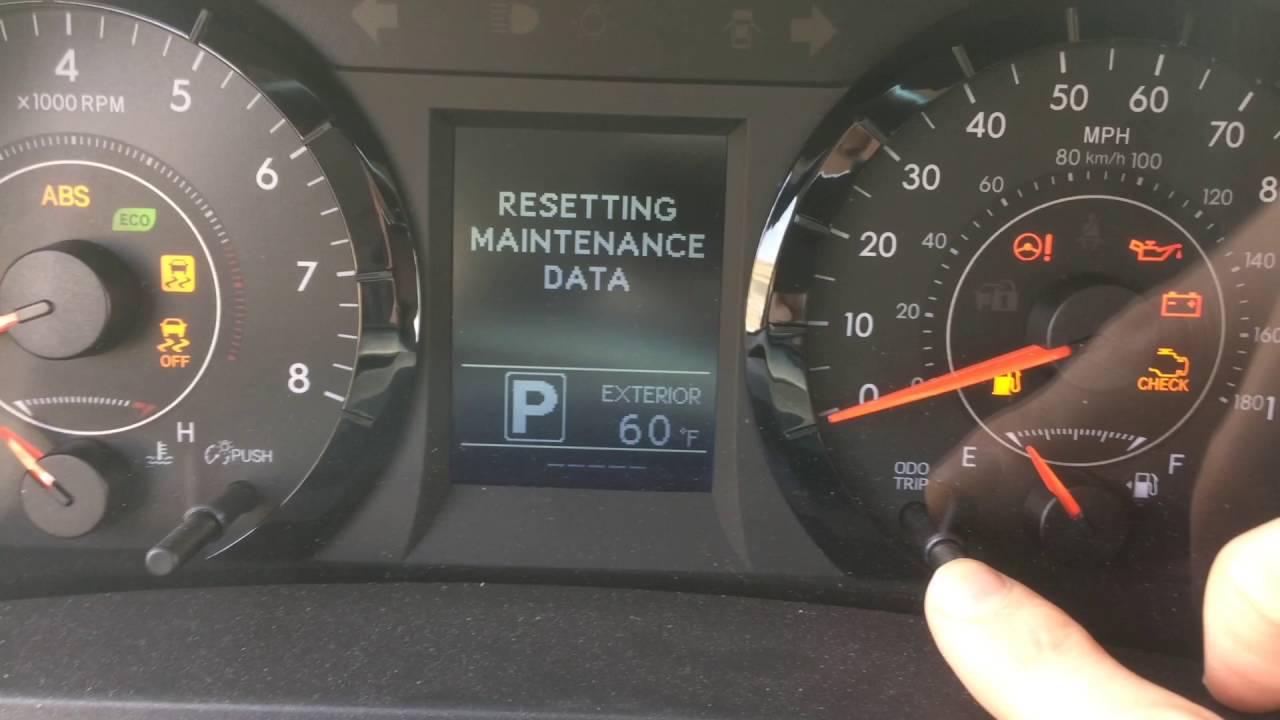 Toyota Sienna Vsc Light Reset