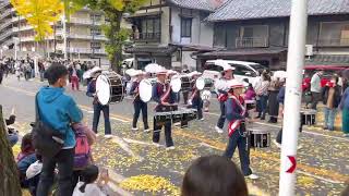 ほこてんり　天理大学マーチングバンド　パレード