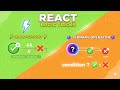 React Short-Circuit & Ternary Operators ⚡ | Conditional Rendering Made Easy (Day 7)