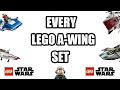 EVERY LEGO STAR WARS A-WING SET  (LEGO STAR WARS HISTORY)