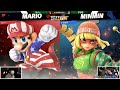 マエスマhit 100 wr3 スノー マリオ）vs ドラ右 ミェンミェン スマブラsp マエスマ