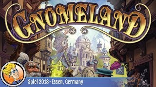 Gnomeland — game overview at SPIEL '18