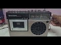 national panasonic rq 543 3 band radio cassette recorder