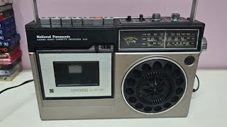 NATIONAL PANASONIC RQ-543 3 BAND RADIO CASSETTE RECORDER