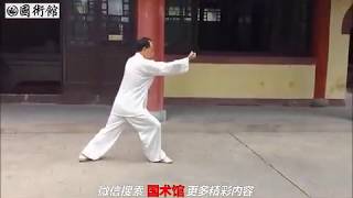 民间形意拳师傅展示的劈拳与横拳