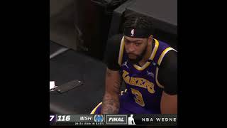 Anthony Davis frustrated after ANOTHER Lakers loss 😬