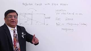 Class 12th – Reflection Cases with Plain Mirror | Ray Optics | Tutorials Point