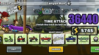 5.7k GP And 36440 (40k) Score in New Team Event CANYON RUN # hcr2# hillclimbracing2