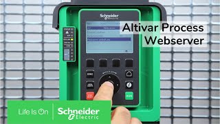 Altivar Process: How to Connect to a Webserver? | Schneider Electric