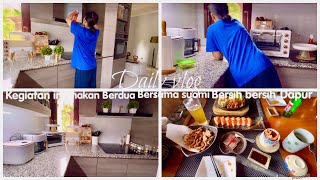 Aktivitas keseharian ibu rumah tangga di rumah, Bersihin dapur, refill refill stock yang sudah habis