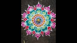 Sankranti rangoli designs/sankranti Muggulu #viral #muggulu #sankranthimuggulu  #makarsankranti