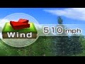 golfing in 500mph winds on wii sports resort