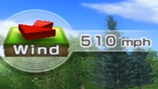 golfing in 500mph winds on wii sports resort