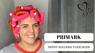 PRIMARK BENDY ROLLERS | FLEXI RODS | HEATLESS CURLS XXX