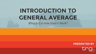 Introduction to General Average [Webinar]