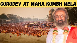 Sri Sri Ravi Shankar Gurudev at Maha Kumbh Mela, Prayagraj | A Divine Gathering