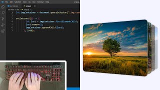 ASMR Programming - 3D Slider using HTML CSS and JavaScript - No Talking